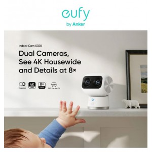 Eufy Indoor Cam S350 Home Security Indoor Camera（售罄)