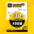 Banana 澳紐 30天 4G 無限數據咭15GB FUP