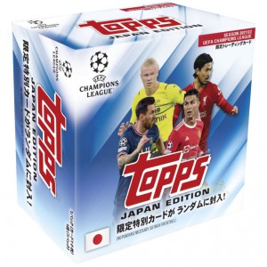 Topps UEFA Champions League 2021/2022 足球咭 (Japan Edition) (盒) (現貨)