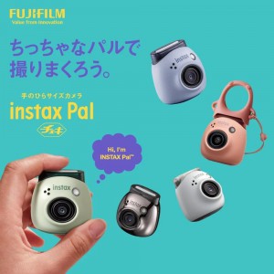 Fujifilm Instax Pal 即影即有相機 (顏色:藍/綠/白/粉)