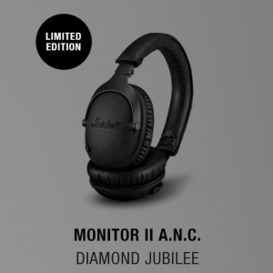 Marshall 馬歇爾 Monitor II A.N.C. 耳機 (JUBILEE Edition 60週年特別版)(特價優惠）