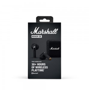 Marshall Minor IV 真無線藍牙耳機 (黑色)