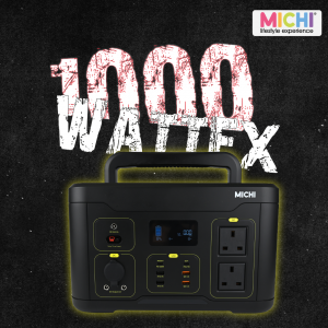MICHI 1000 Wattex 便攜式移動電源箱 (1000W) 