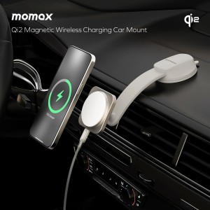 Momax Q2.Mag Mount 15W 無線充電車載重力支架 CM32