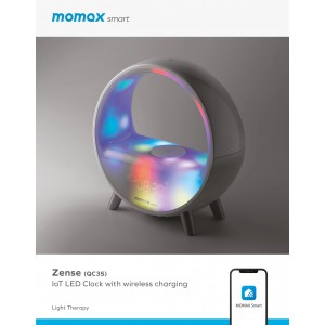 Momax Zense IoT智能氣氛燈連無線充電座