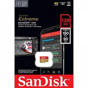 SanDisk Extreme PRO (128GB) A2 V30 高速microSD記憶卡