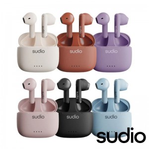 Sudio A1 真無線藍牙耳機 (下單時請備註顏色:藍/紫/黑/白/紅/粉紅) (特價優惠)