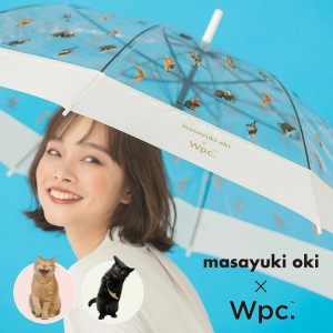 日本 WPC x Masayuki Oki 半透明可愛貓咪傘 (Funny Cat款)(售罄)