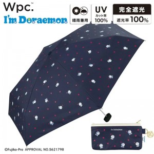 日本 WPC x Doraemon 迷你折疊傘 (海軍藍)
